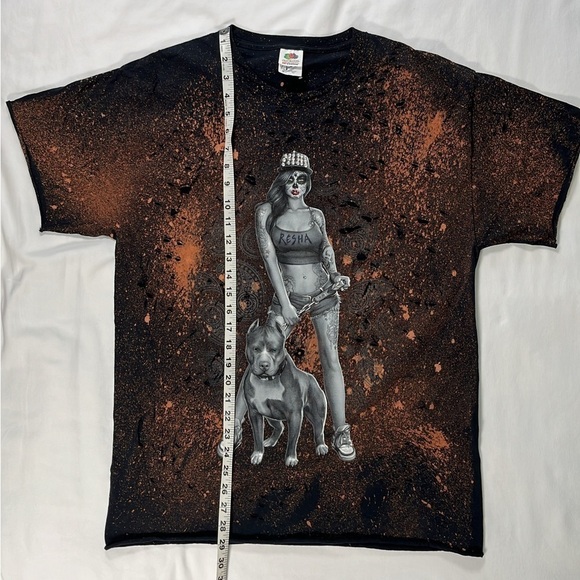 Tops & Tees | Vintage 2000s L Distressed & Bleached Custom Artwork Fruit of the - Picture 9 of 10
